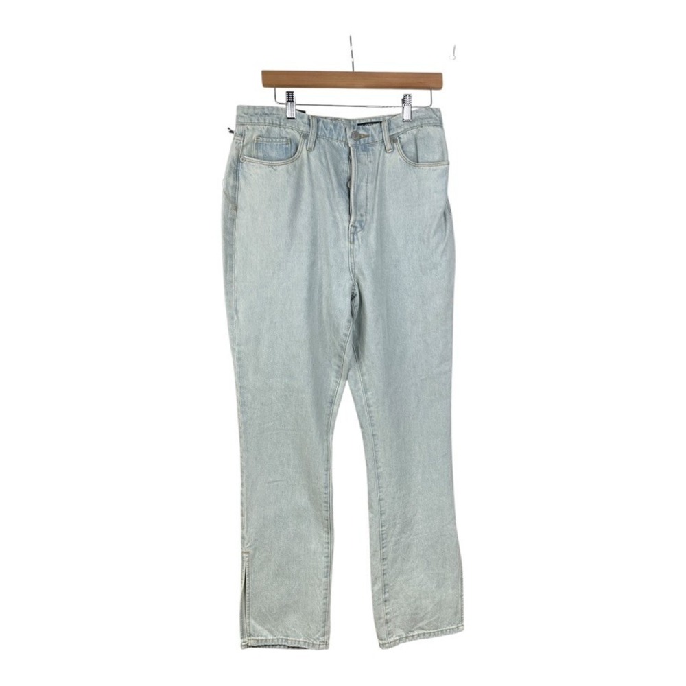 BlankNYC The Cooper Jeans Womens Size 30 Light‎ Wash Straight Leg High Waist